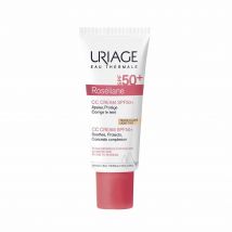 Uriage Roseliane CC Cream SPF50+ Pelle sensibile soggetta ad arrossamenti 40ml - Fatto in Francia - Easypara