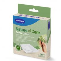 Hartmann Nature care Compresse di garza di cotone al 100% 7.5 cm x 7,5 cm - Easypara