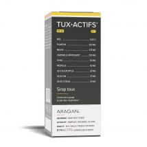 Aragan Synactifs TuxActifs a partire dai 12 anni di età Sciroppo per la tosse 125 ml - Fatto in Francia - Easypara