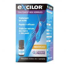 Excilor Trattamento con gel acido per verruche su mani e piedi 4ml - Easypara