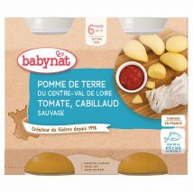 Babybio Petits Pots 6 mesi Menu giornaliero 2x200g - Easypara