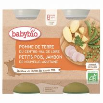 Babybio 8 Mesi Pentola Biologica Menu del giorno 2x200g - Easypara