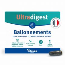 Vitavea Santé Gonfiore Ultradigest 30 capsule - Fatto in Francia - Easypara