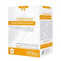 Effinov Nutrition Vitalinov Riduzione della fatica 60 capsule - Fatto in Francia - Easypara