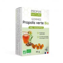 Propos'Nature Gomma Propolis Miele ed Eucalipto Bio 45g - Fatto in Francia - Easypara