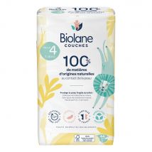 Biolane Naturali Pannolini ecologici taglia 4 x44 - Fatto in Francia - Easypara