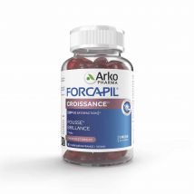 Arkopharma Forcapil Crescita Cheveux et Ongles 60 Caramelle gommose - Fatto in Francia - Easypara