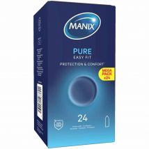 Manix Pure Easy Fit Préservatifs Sécurite Et Confort x24 - Easypara