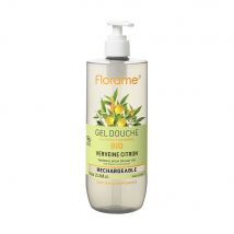 Florame Doccia schiuma verbena e limone bio ricaricabile 750 ml - Fatto in Francia - Easypara