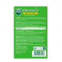 Vicks Oropolis Propolis Cuore Liquido Gusto del miele 16 compresse - Easypara