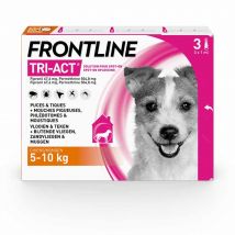 Frontline Tri-act Spot-on Cane 5-10 kg 3 pipette da 1 ml - Easypara