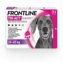 Frontline Tri-act Spot-on Cane 20-40 kg 3 pipette da 4 ml - Easypara