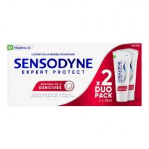 Sensodyne Expert Protect Dentifricio alla menta per gengive e sensibilità 2x75ml - Easypara