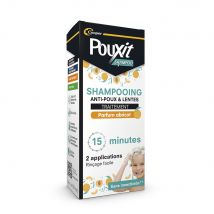 Pouxit Shampoo per il trattamento degli Anti-pidocchi e delle Unghie Profumo di albicocca 100ml - Easypara