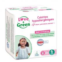 Love&Green Mutandine ipoallergeniche XL + oltre 16 kg x26 - Easypara