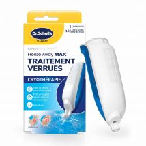 Scholl Freeze Away MAX Traitement Verrues Cryothérapie x1 - Easypara