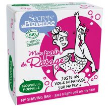Secrets de Provence Barra di rasatura per donne 90g - Fatto in Francia - Easypara