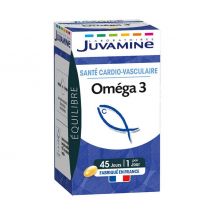 Juvamine Omega3 Salute cardiovascolare 45 Capsule - Fatto in Francia - Easypara