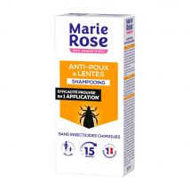Marie Rose Shampoo Anti-pidocchi e lendini 125 ml - Fatto in Francia - Easypara