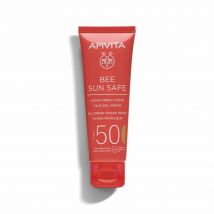 Apivita Bee Sun Safe Crema Gel Viso Colorata Hydra Fresh SPF50 50ml - Easypara