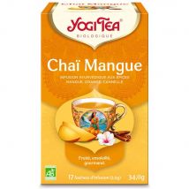 Yogi Tea Infuso di Chai e Mango Bio 17 borse - Easypara