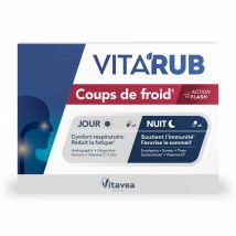 Vitavea Santé Vita'Rub Svegliati dal freddo 12 capsule per la Notte - Easypara