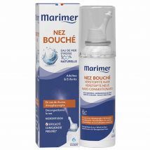 Marimer Spray Nasal Decongestionante raffreddore rinofaringite naso Chiuso 100ml - Fatto in Francia - Easypara