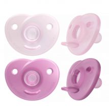 Avent Soothie Ciucci ortodontici in silicone da 0 a 6 mesi x2 - Easypara