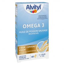 Alvityl Omega 3 Olio di pesce selvatico 60 Capsule - Easypara