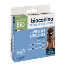 Biocanina Pipetta repellente per Cane di peso superiore a 30 kg x3 - Easypara