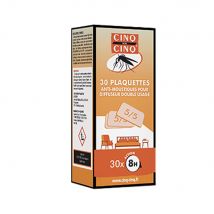 Cinq Sur Cinq Piastre repellenti per diffusori a doppio uso x30 - Easypara