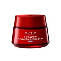 Vichy Liftactiv Specialist Crème de Nuit Collagen Anti-Rides 50ml - Fatto in Francia - Easypara