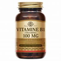 Solgar Vitamine B1 difese immunitarie vitalità 100 gelulati vegetali - Easypara