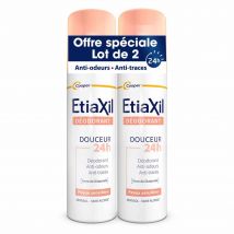 Etiaxil Deodorante Spray Delicatezza senza alluminio 48 ore Pelle Sensibile 2x150ml - Easypara
