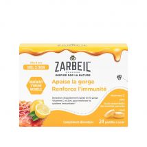 Zarbeil Pastilles Gorge & Immunité Miel Citron 24 pastilles - Easypara