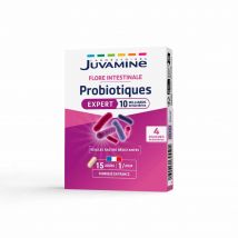 Juvamine Probiotici equilibrio 4 ceppi per la digestione 15 capsule - Fatto in Francia - Easypara