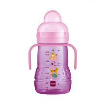 Mam Biberon di transizione anti-perdite con beccuccio morbido dai 4 mesi 220 ml - Easypara