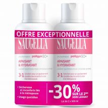 Saugella Poligyn Detergente Intimo delicato Muqueuses Fragilisees 2x500ml - Easypara