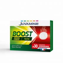 Juvamine Boost Ginseng Taurina 30 Compresse Effervescenti - Fatto in Francia - Easypara