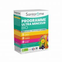 Santarome Programma ultra dimagrante bio perdita di peso 30 fiale - Fatto in Francia - Easypara