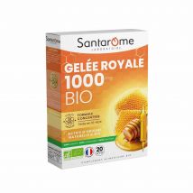 Santarome Prodotti dell'alveare Pappa Reale Bio 1000 MG 20 Ampolle - Easypara