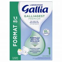 Gallia Galliagest Latte in polvere premium 1 a partire da 0 mesi 1,1 kg - Easypara