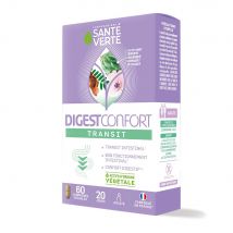 Sante Verte Confort digestivo transito 60 Compresse - Fatto in Francia - Easypara