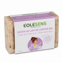 Eolesens Sapone latte di capra e olio di canapa biologico 100 g - Easypara