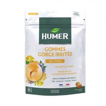 Humer Gola irritata al gusto limone 30 caramelle gommose - Fatto in Francia - Easypara