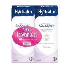 Hydralin Detergente Intimo Uso Quotidiano Ammorbidisce e preserva 2X400ml - Easypara