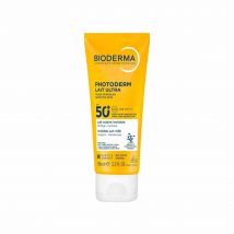 Bioderma Photoderm Latte ultra SPF50+ idratazione 8h pelle sensibile 100ml - Fatto in Francia - Easypara