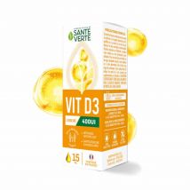 Sante Verte Vitamina D3 400 UI gocce 15 ml - Easypara