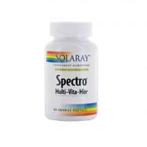 Solaray Spectro Multi-Vitamine 60 Capsule - Easypara