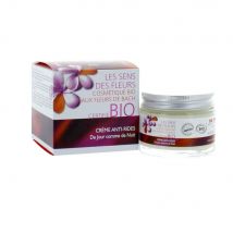 Dr. Theiss Naturwaren Les Sens Des Fleurs Cosmetique Bio Aux Fleurs De Bach Crema Anti-rughe De Jour Comme De Notte 50ml - Easypara